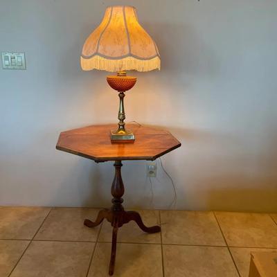 Antique Tilt Top Table 