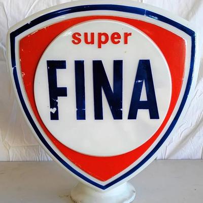 Vintage Glass Gas Light Top