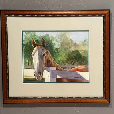 Lance Signed By Artist Madaras