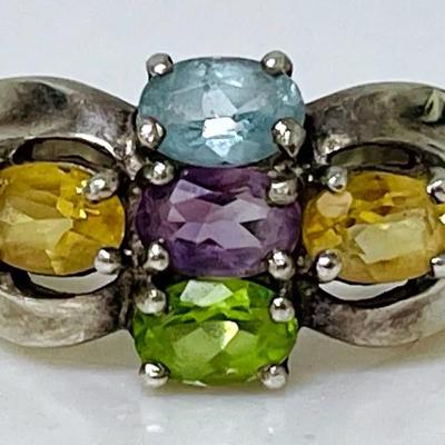 Sterling Silver Anniversary / Mother Ring