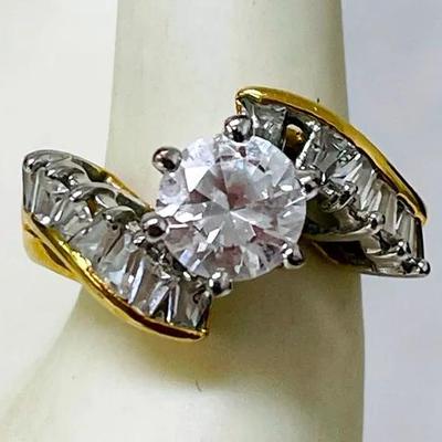 18K GF Wedding / Cocktail Ring