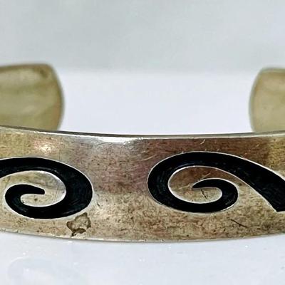 Southwest Style Silver Cuff Bracelet