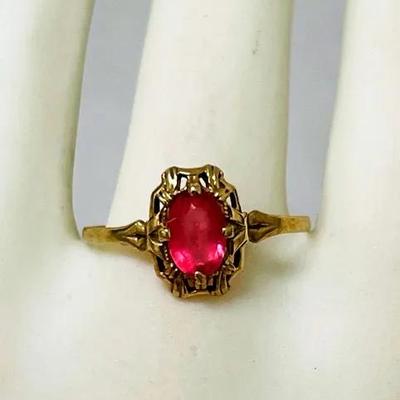 “Kiddie Kraft” 10K Gold Ring