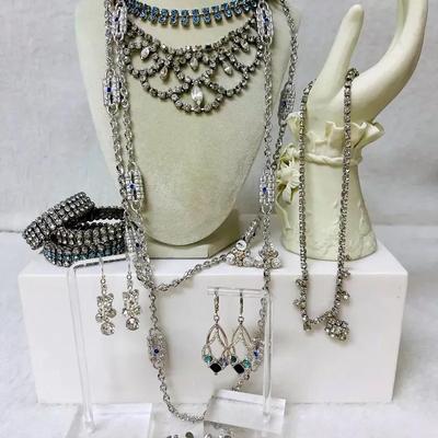 Rhinestone Fashion Cocktail Jewelry