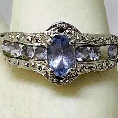 Amethyst Sterling Silver Ring