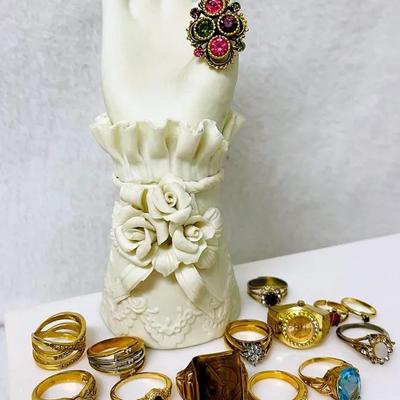 Fashion Rings from “Sarah Coventry” and More