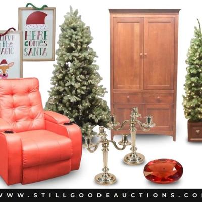 Always a little something for everyone! Restoration Hardware, Fenton, Nambe, Russian nesting dolls, pashminas, furniture, art, antiques,...