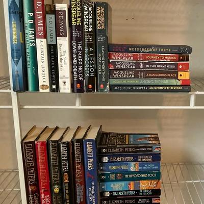 PD James, Elizabeth Peters, And Jacqueline Winspear Book Lot