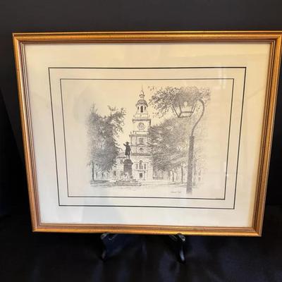 Independence Hall In Philadelphia, Pennsylvania