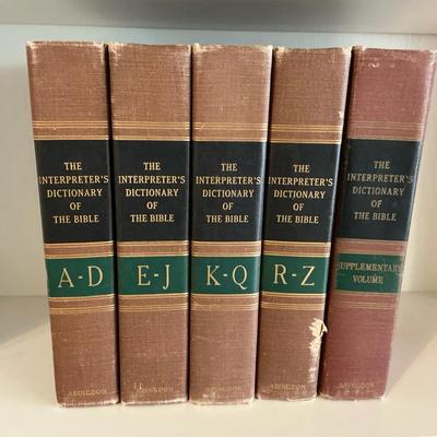 The Interpreters Dictionary Of The Bible