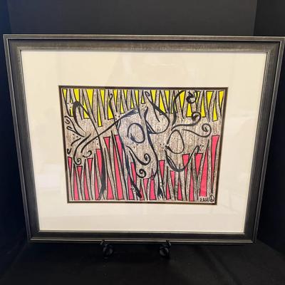 Abstract Mixed Media, Hope Art