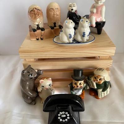 Collection Of Salt And Pepper Shakers