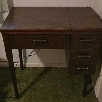 Vintage Sears Kenmore Sewing Table