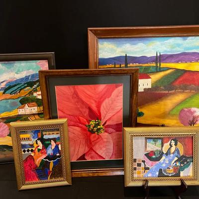 5 Paintings From Local Artist Renee Sadler