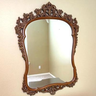 Ornate French Provincial style wall Mirror 