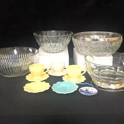 Glass Serving Bowls