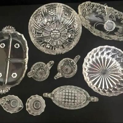 Crystal Serving Pieces