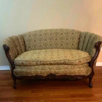 Vintage French Louis XV Style Sofa