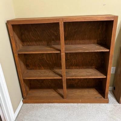 Wood Bookcase