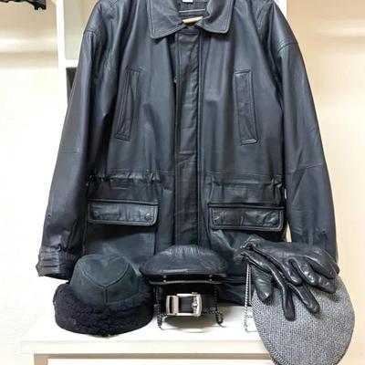 Vintage  Black Leather Collection