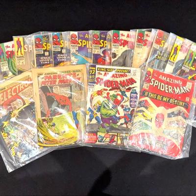 Vintage Spider-Man Comic Book Collectibles
