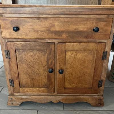 Vintage Wood Dresser