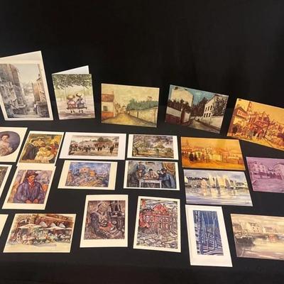 Collection Of Assorted Vintage Postcards And Cards