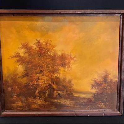 Framed Painting By Ray McClarin