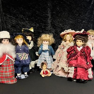 Vintage Porcelain Dolls ￼