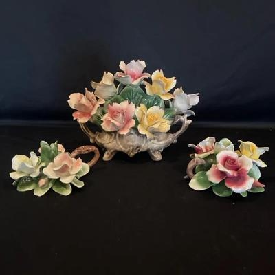 Vintage Italian Capodimonte porcelain