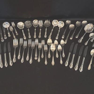 Large Collection Of Beautiful Silver Plated Flatware