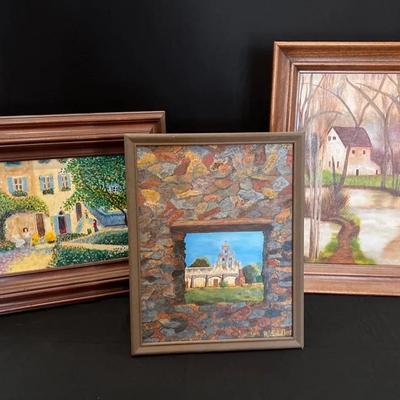 3 Renee Sadler Paintings 