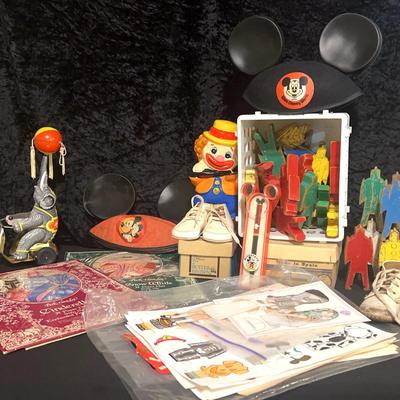 Paper Doll, Snow, White, Paper doll, Snow, White, Cinderella, Mickey Mouse, hats, vintage baby shoes