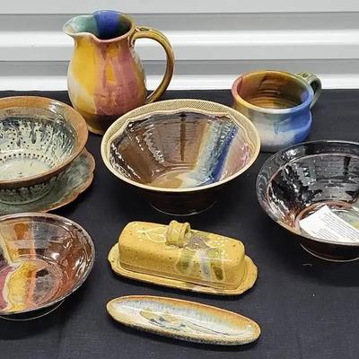 Colorful (& Functional) Art Pottery (1126)