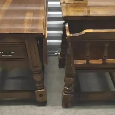 A Pair Of Side Tables (1126)