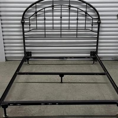 Queen Size Brushed Metal Headboard + (1126)
