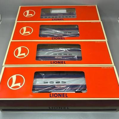 Lionel 6-39109 Train of the Century Aluminum 4-Car Passenger Set