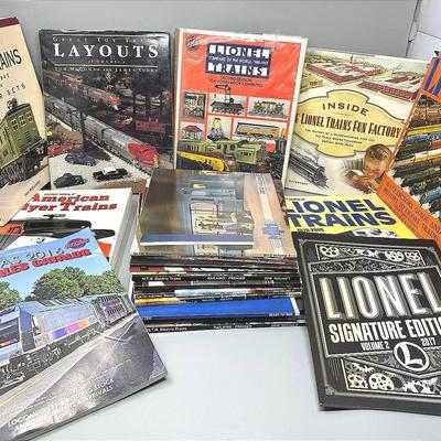 Train Book And Catalog Lot #1