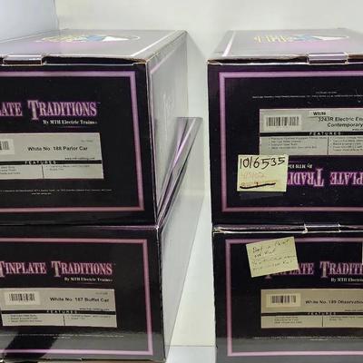Tinplate Traditions Toy Train Passenger Cars
