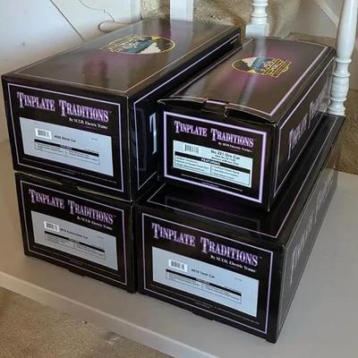 Tinplate Traditions by MTH - Set of Four Additional Train Cars