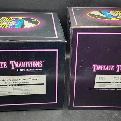 Tinplate Traditions - Two Switch Towers - #437 Switch Tower & Standard Gauge Switch Tower