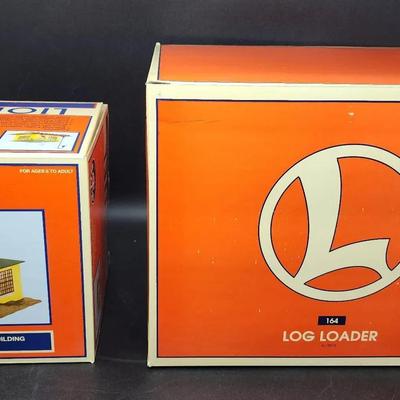 Lionel - Train Orders Building And Log Loader