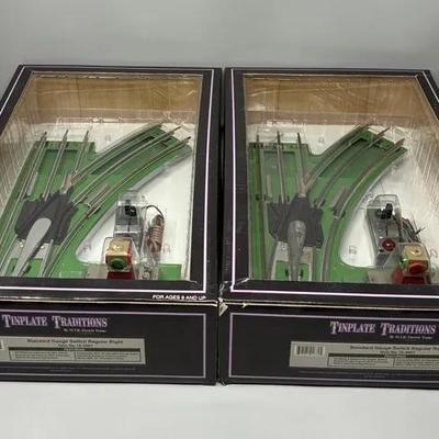 Tinplate Traditions by MTH - x2 Standard Gauge Switch Regular Right