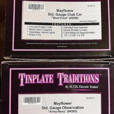 Tinplate Mayflower Club Car And Observation Car