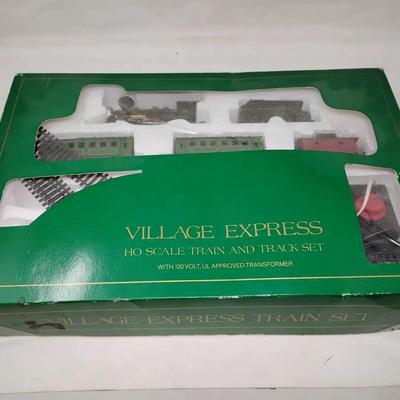 HO-scale Village Express Train Set 