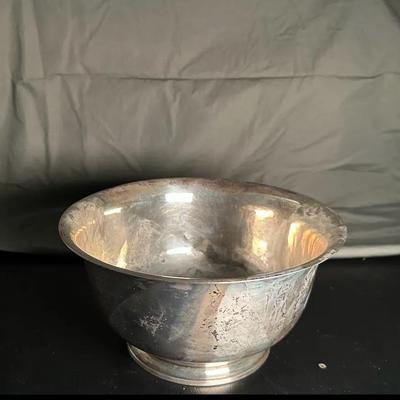 Sterling Silver Paul Revere Style Bowl Reproduction by Web