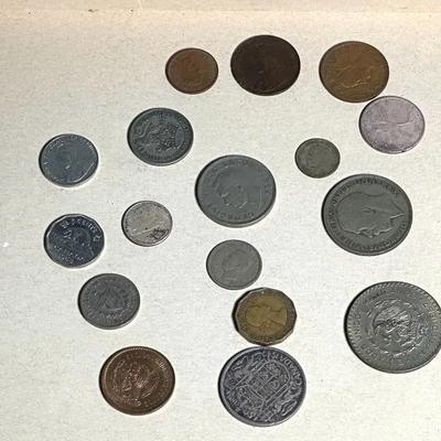Vintage Foreign Coins
