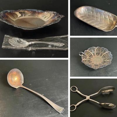 Silverplated Serveware 6 Pcs