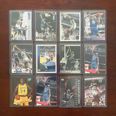 Vintage Basketball Cards. Shaquille O'Neal Rookie and More