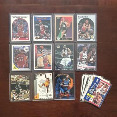 Vintage Basketball Cards. Michael Jordan, Larry Bird, Charles Barkley, and More